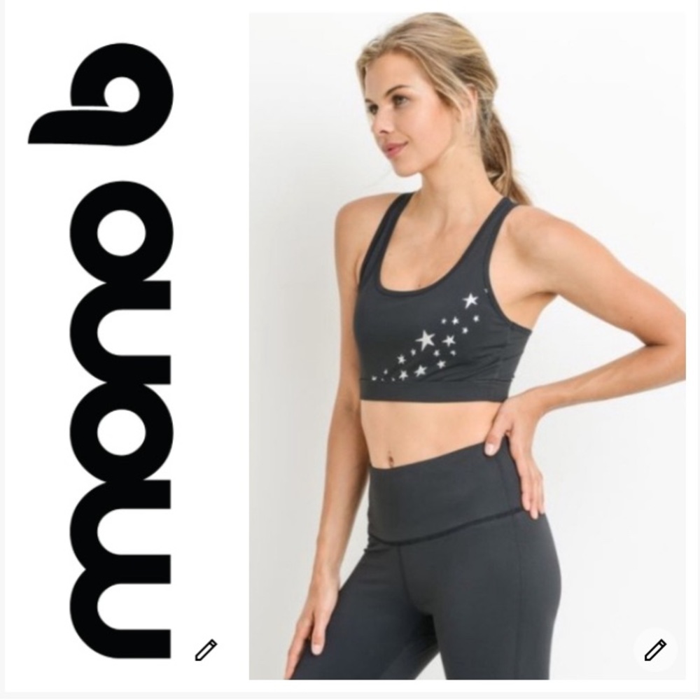 Mono b Star Sports Bra EUC